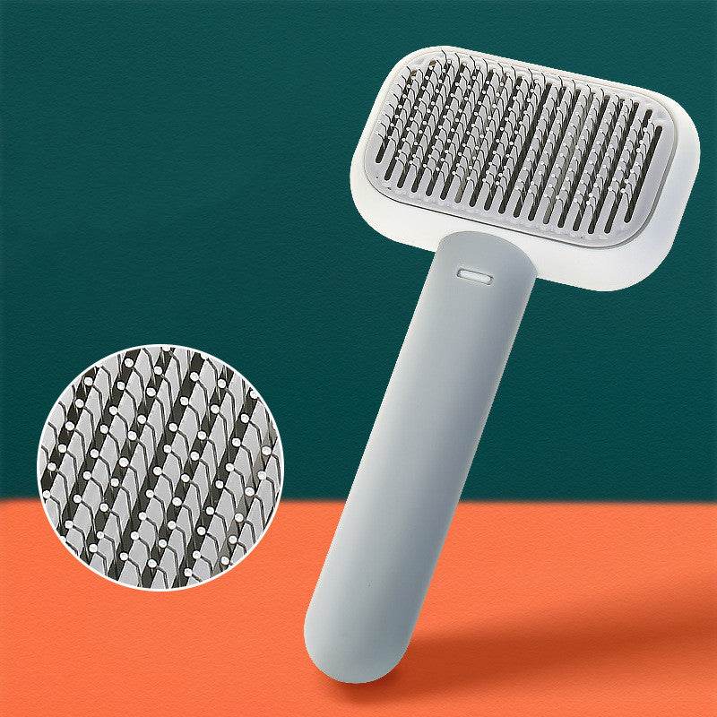 Pet Hair Brush & Massage Comb – Tangle-Free Grooming for Cats & Dogs - Aussie Pets Store