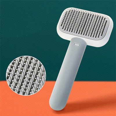Pet Hair Brush & Massage Comb – Tangle-Free Grooming for Cats & Dogs - Aussie Pets Store