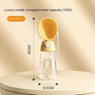 2-in-1 Design Portable Pet Water Bottle & Food Container - Aussie Pets Store