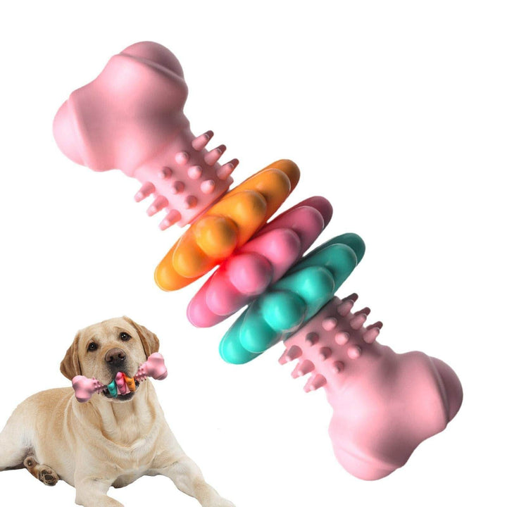 Indestructible Dog Bone Chew Toy – Tough, Fun & Teeth-Cleaning! - Aussie Pets Store