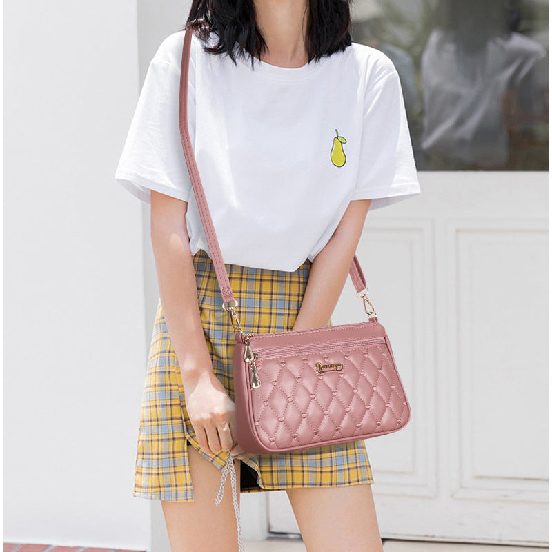 Embroidered Crossbody Bag