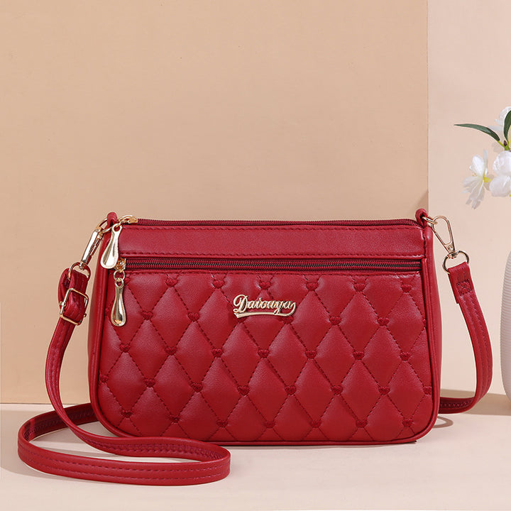 Embroidered Crossbody Bag