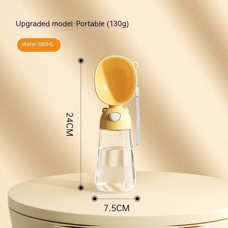 2-in-1 Design Portable Pet Water Bottle & Food Container - Aussie Pets Store