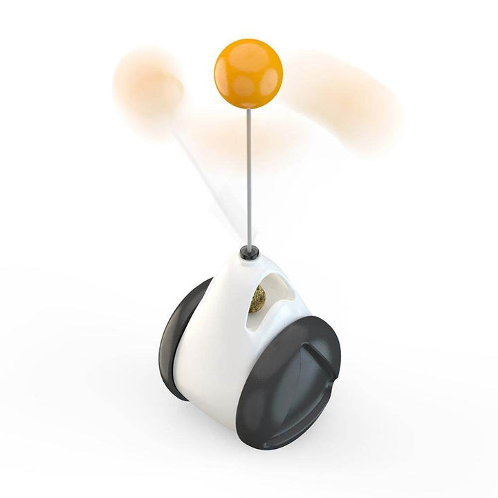 Colorful Smart Interactive Cat Toy – 360° LED Rotating Ball 🎾✨ - Aussie Pets Store