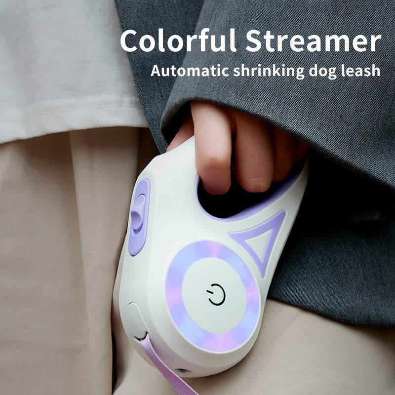 Dog Leash Retractable Leash And Dog Collar Spotlight Automatic Pet Dog Cat Traction Rope For Small Medium Dogs Pet Product - Aussie Pets Store