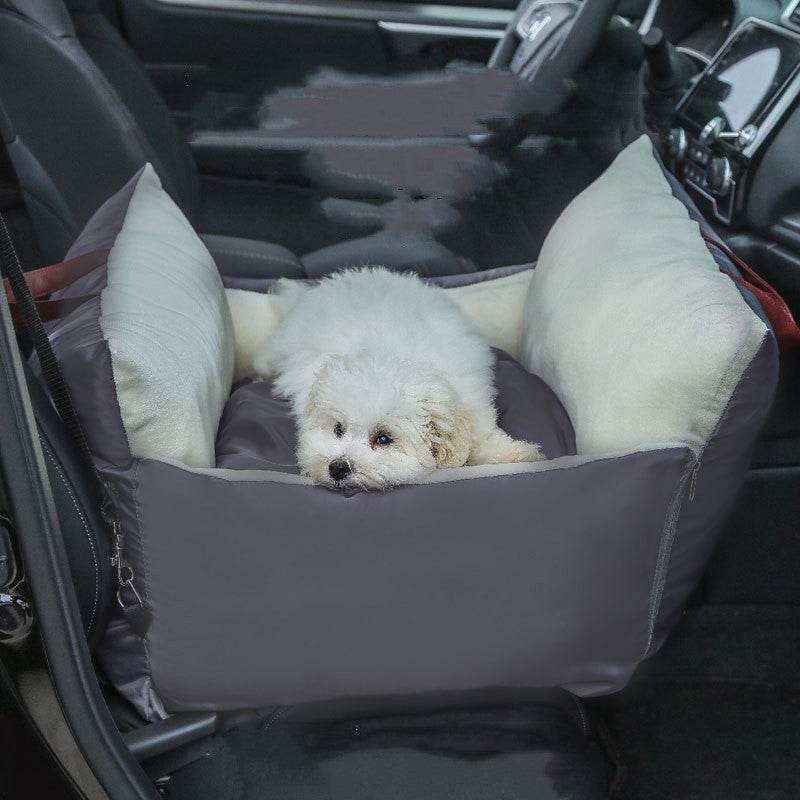 Fashion Car Seat Pet Bed – Cozy, Secure & Waterproof! 🐶🐱 - Aussie Pets Store