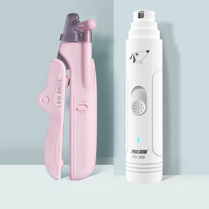 Pet Nail Clippers with LED Light – Safe & Precise Trimming! 🐾 - Aussie Pets Store