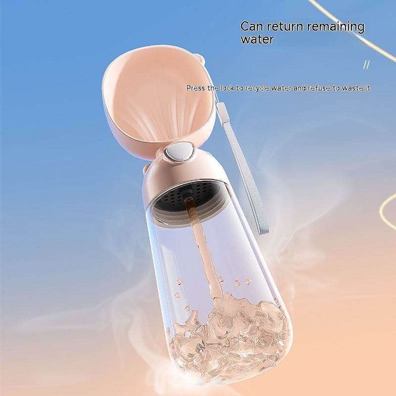 2-in-1 Design Portable Pet Water Bottle & Food Container - Aussie Pets Store