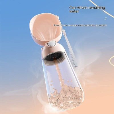 2-in-1 Design Portable Pet Water Bottle & Food Container - Aussie Pets Store