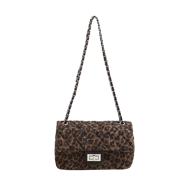 Leopard Print Crossbody Bag&nbsp;