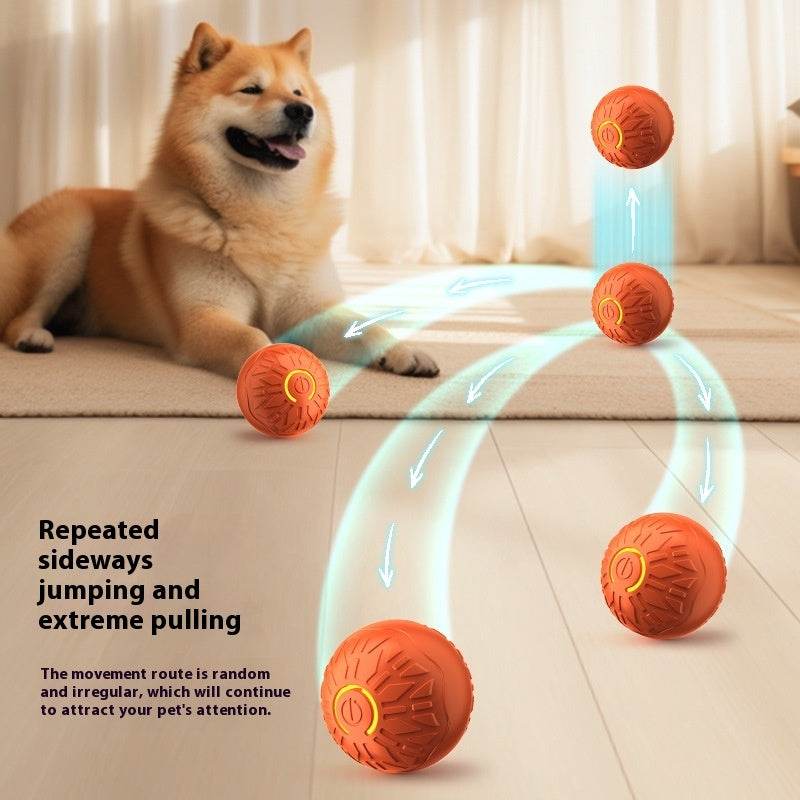 Electric Jumping Ball – Interactive Dog Toy with Lights & Motion - Aussie Pets Store