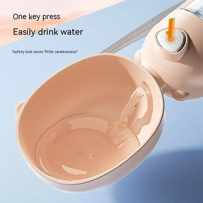 2-in-1 Design Portable Pet Water Bottle & Food Container - Aussie Pets Store