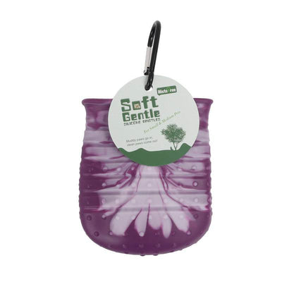 2-in-1 Dog Paw Cleaner & Grooming Brush – Keep Your Home Mud-Free! - Aussie Pets Store