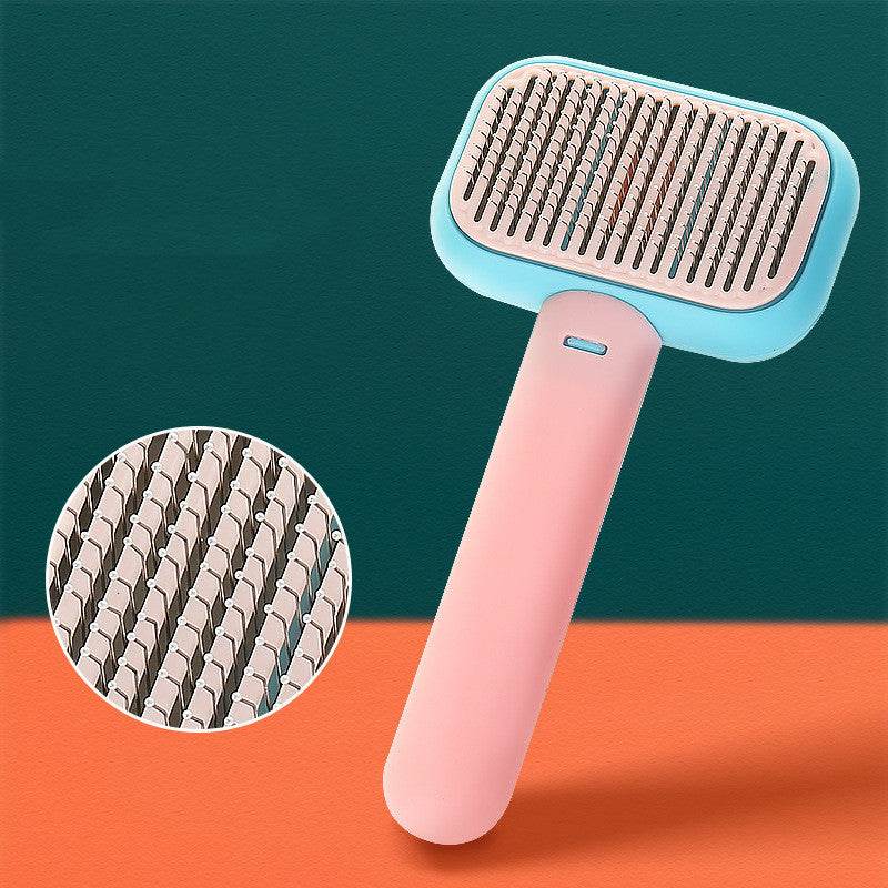 Pet Hair Brush & Massage Comb – Tangle-Free Grooming for Cats & Dogs - Aussie Pets Store