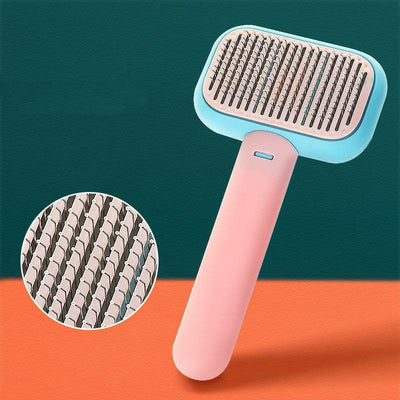 Pet Hair Brush & Massage Comb – Tangle-Free Grooming for Cats & Dogs - Aussie Pets Store
