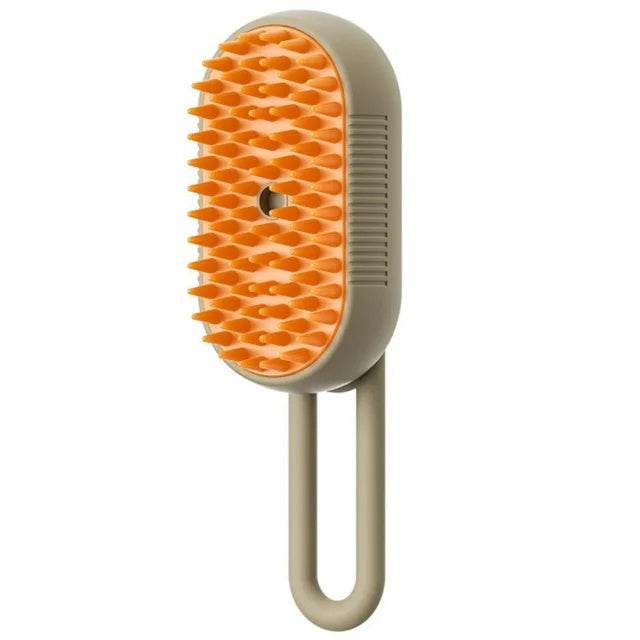 Cat & Dog Steam Brush – 3-in-1 Electric Pet Grooming & Massage Comb 🐾✨ - Aussie Pets Store