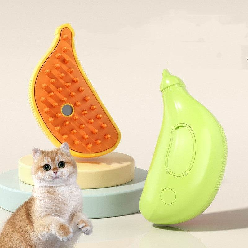 3-in-1 Pet Steam Brush – Groom, Clean & Massage Your Pet in One Go! 🐾 - Aussie Pets Store