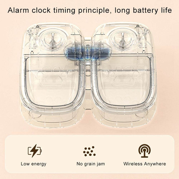 Automatic Pet Feeder Smart Food Dispenser For Cats Dogs Timer Stainless Steel Bowl Auto Dog Cat Pet Feeding Pets Supplies - Aussie Pets Store
