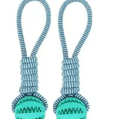 Interactive Dog Toy Balls – Treat & Chew Rope Rubber Balls 🐾 - Aussie Pets Store